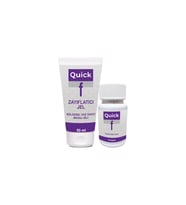 Quick F Seti: Quick F Gel 50 ml Jel Yaza HAzırlık + Quick F 15 Kaps Bir Arada