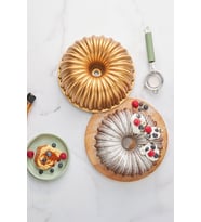 Cake Pro Dilimli Gold Döküm Kek Kalıbı