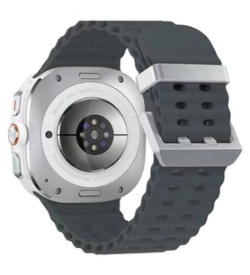 Watch 7 Ultra Kr417 Rug Silikon Kordon - Koyu Gri
