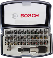 Bosch Professional Vidalama Ucu, Seti 32 Parça (Çok Renkli)