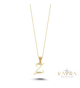 Z Harfi Altın Kolye BM57