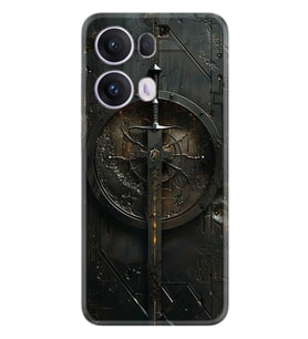 Oppo Reno 13F Kılıf Boutique Baskılı Resimli Sword Pcode -051