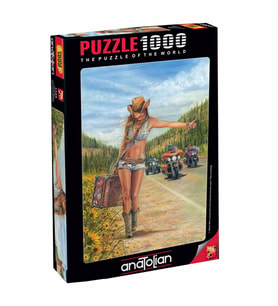Anatolian Puzzle 1000 Parça Otostopçu 1124