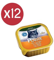 Plaisir Pate Tavuklu Kedi Konservesi 12X100 gr