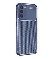 Vivo V30 Lite 4g Kılıf Auto Focus Karbon Kapak - Lacivert