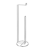 Yedek Tuvalet Kağıtlığı MeridyenDukkan Çinko Kaplama 56 Cm Banyo Aksesuar (Metal)