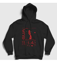 Presmono Unisex Siyah Sua K Pop Dreamcatcher Kapüşonlu Sweatshirt 482357tt