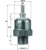 MAHLE TSW45 Fan Musiri A0065459024