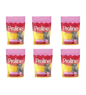 Pro Line Renkli Taneli Tavuklu Yetişkin Kedi Maması 400 Gr X 6 Adet (Kahverengi)