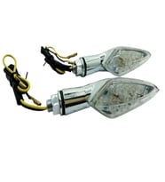 UNİVERSAL SİNYAL LEDLİ ZAMAK NİKEL 8549 SARI IŞIK
