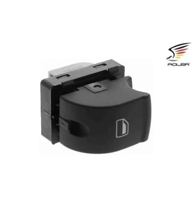 4F0959855A Cam Açma Anahtarı Tekli - Audi A3-A6-Q7-Rs6