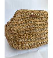 El Yapımı Kağıt File Clutch Çanta