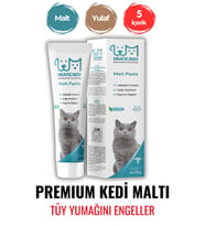 Kedi Tüy Yumağı Önleyici Malt - Kedi Tüy Sağlığı Destekleyici Ve Tüy Dökülmesi Önleyici Macun 100 ml