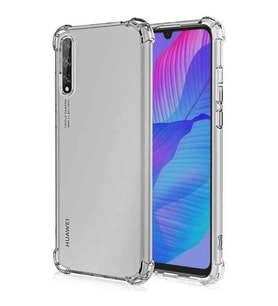 Huawei Y8P Shock Absorbing Darbe Emicili Şeffaf Silikon Kılıf