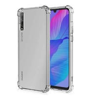 Huawei Y8P Shock Absorbing Darbe Emicili Şeffaf Silikon Kılıf