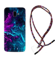 Samsung J6 Plus J7 Prime J7 Pro M20 Kılıf Boyun Asklı Rasta Silikon Explosive 1734