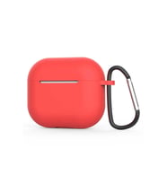 Apple Airpods 3. Nesil Uyumlu Zore Airbag 28 Silikon Kılıf (Kırmızı)