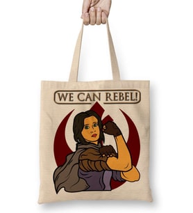 Jyn Erso We Can Rebel Rogue One Bez Çanta Uzun Saplı