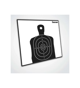 14x14cm Head Shot Hedef Kağıdı 50 Adet