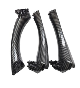 Bmw E90 Kapı Tutamak Seti 6Parça Karbon Fiber 2005-11 51417230850