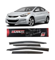 Hyundai Elantra Mugen Cam Rüzgarlığı 2011-2017 arası 4'lü Sunplex (Beyaz)