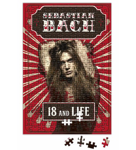 Sebastian Bach 18 And Life Puzzle 240 Parça Yapboz
