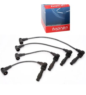 TOPRAN 202 526-BUJİ KABLOSU SET-16 12 557-CORSA B 12NZ- C14NZ (Standart)