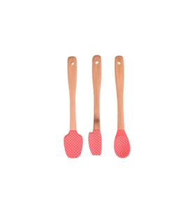Bambum Bolly - 3'lü Spatula Seti Küçük (Camel)