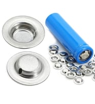 Powermaster 18650 Lityum Pil Pozitif Kutup Ucu 9.5X6.0X2.0X0.3Mm (50 Li Paket)
