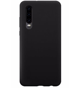Huawei P30 Kılıf Ultra Ince Arka Kapak Siyah