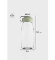 Renga Milky Kids 250 ml Cam Şişe 181011 Toz Pembe (Pastel Yeşil)