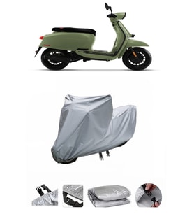 Lambretta V50 Special  Gri Motosiklet Brandası ARKA ÇANTA UYUMLU DEĞİLDİR