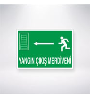 Yangın Çıkış Merdiveni <--