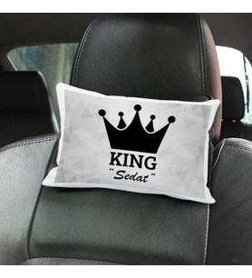 KING İsme Özel Koltuk Yastığı