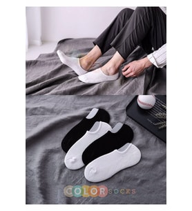 10 Çift Siyah Beyaz Kadın Sneakers Çoraplar