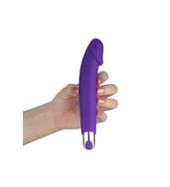 10 Modlu Şarjlı Dildo Vibratör - Rechargeable IJOY Silicone Dildo
