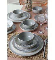 Keramika Stone Nordic Yemek Takımı 24 Parça 6 Kişilik 21426-27