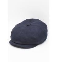Erkek %100 Cotton Yazlık İngiliz Kasket Şapka (Lacivert)