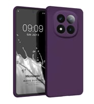 Microsonic Matte Silicone Xiaomi Redmi Note 14 Pro 4G Kılıf Mor (Mor)