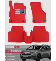 DACİA SANDERO STEPWAY (2020-2025) Uyumlu EVA Paspas Tam Set–Araca Özel,Su Geçirmez,Kolay Montaj