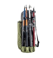 Euro Fish Kamış Çantası Boru Tipi Haki-Siyah 80 cm (38006)