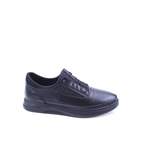 Castle Black 42554 Erkek Hakiki Deri Casual Ayakkabı (Siyah)