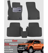 FORD RANGER (2012-2021) Uyumlu EVA Paspas Tam Set–Araca Özel,Su Geçirmez,Kolay Montaj