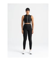 Sculpt Line Siyah Dikiş Modelli Spor Tayt