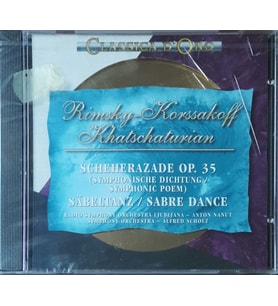 (Plak Değildir CD dir) CD Rimisky korssakoff Khatschaturian  CD (Karışık)