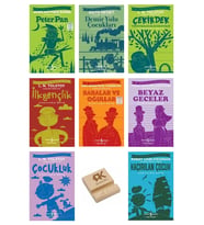 İş Çocuk Klasikleri 8-13 Yaş Peterpan Demiryolu Çekirdek ilkgençlik beyazgeceler babalaroğul 8li Set