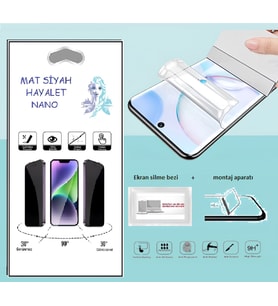 Samsung Galaxy A20E Nano Ekran Koruyucu İnce Esnek MAT HAYALET