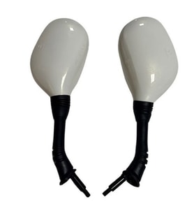 Honda Spacy Alpha 110 Ayna Seti Oem Beyaz _Supermoto (Renksiz)