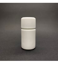 40 cc Tablet Şişesi  - Kilitli Kapaklı- 40ml İlaç Şişe- x 10 Adet (Beyaz)