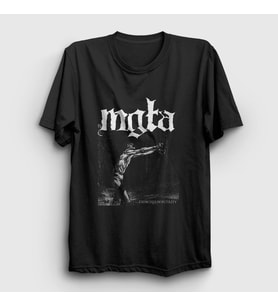Presmono Unisex Siyah Futility Mgla T-Shirt 165017tt